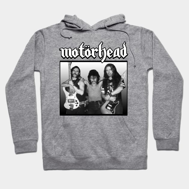 Motorhead White Black Hoodie by Pemandangan Kenangan 2000